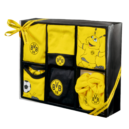 BVB-BABY-GESCHENKBOX (6-TEILIG)