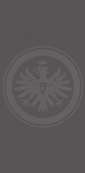 Eintracht Frankfurt Duschtuch Relief anthrazit