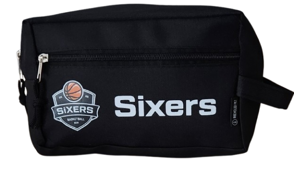 Sixers Feder/Kramtasche schwarz