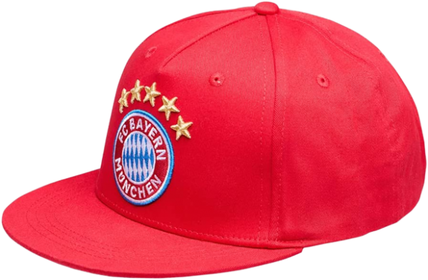 FC Bayern München Snapback Cap Logo rot